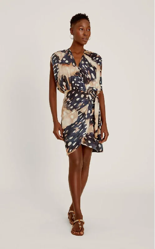 Lenny Niemeyer Mini Double Breasted Dress Classic Casual Mini Dress
