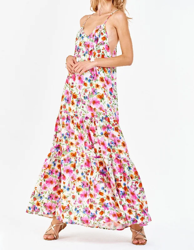 RYO STRAP HALTER DRESS GARDEN PARTY Tunics Exclusive limited