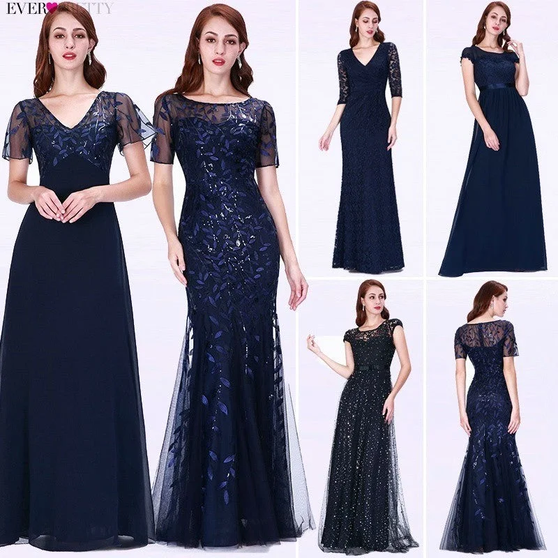 Sexy Lace Prom Dresses Long Ever Pretty V-Neck A-Line Lace Formal Dresses Elegant Party Gowns EZ07650 Vestido Largo Fiesta 2019 Tunics Business professional Sexy Lace Prom Dresses Long Ever Pretty V-Neck A-Line Lace Formal Dresses Elegant Party Gowns EZ07650 Vestido Largo Fiesta 2019 Tunics Business professional