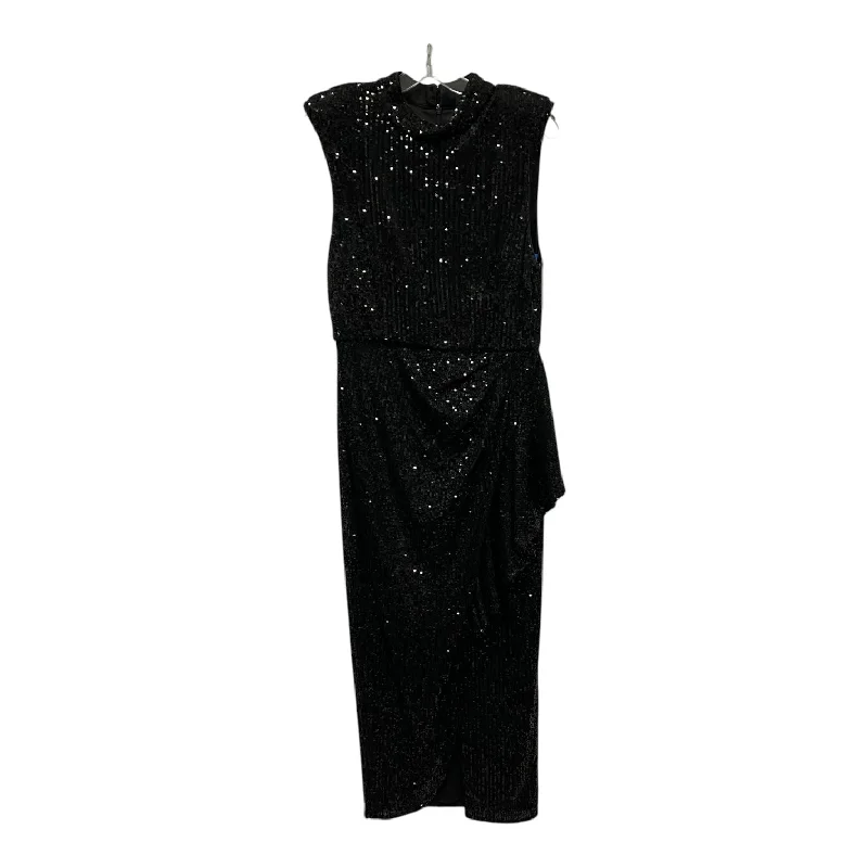 Dress Party Long By Badgley Mischka In Black, Size:L Tunics Plaid country