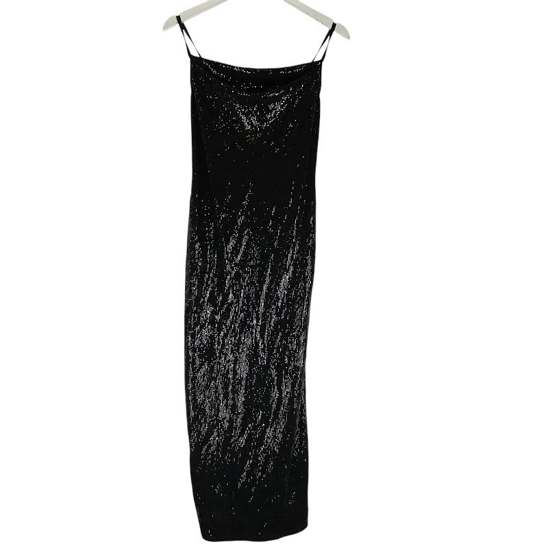 Dress Party Long By Bebe In Black, Size: M Tunics Summer linen