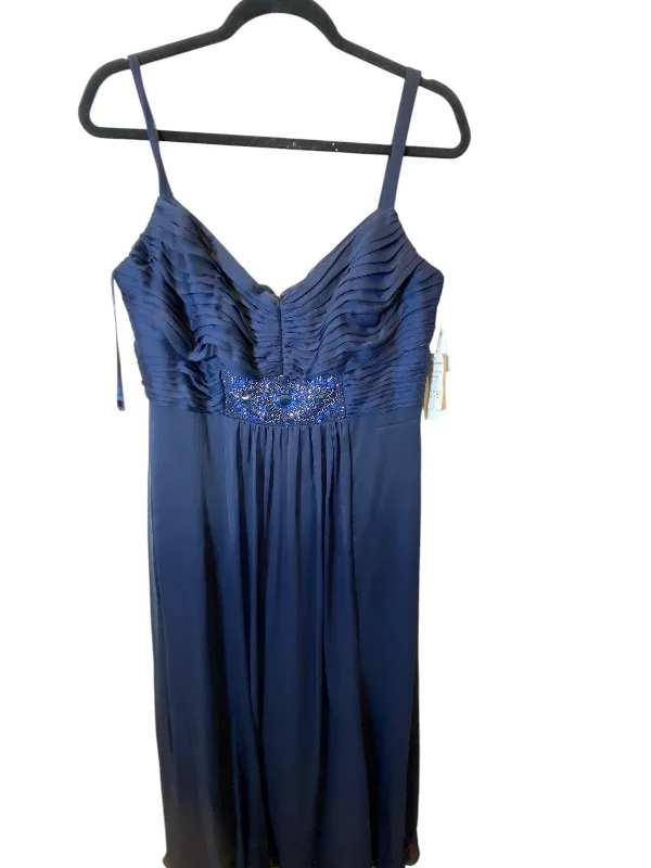 Dress Party Long By Cmc In Navy, Size: L empire Waist empire