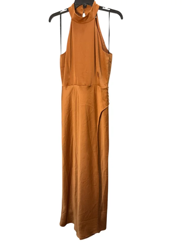 Dress Party Long By Wayf In Tan, Size: S Tunics Chinos classic