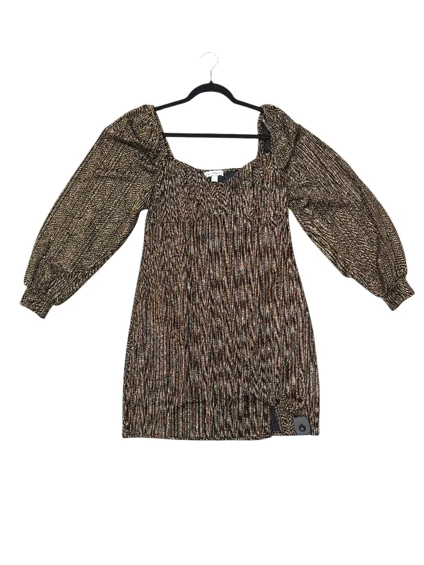 Dress Party Short By Cmb In Gold, Size: L Tunics Distressed trendy