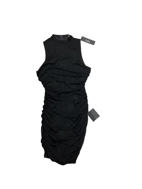 Dress Party Short By Lulus In Black, Size: S Pleated Skirt Elegant