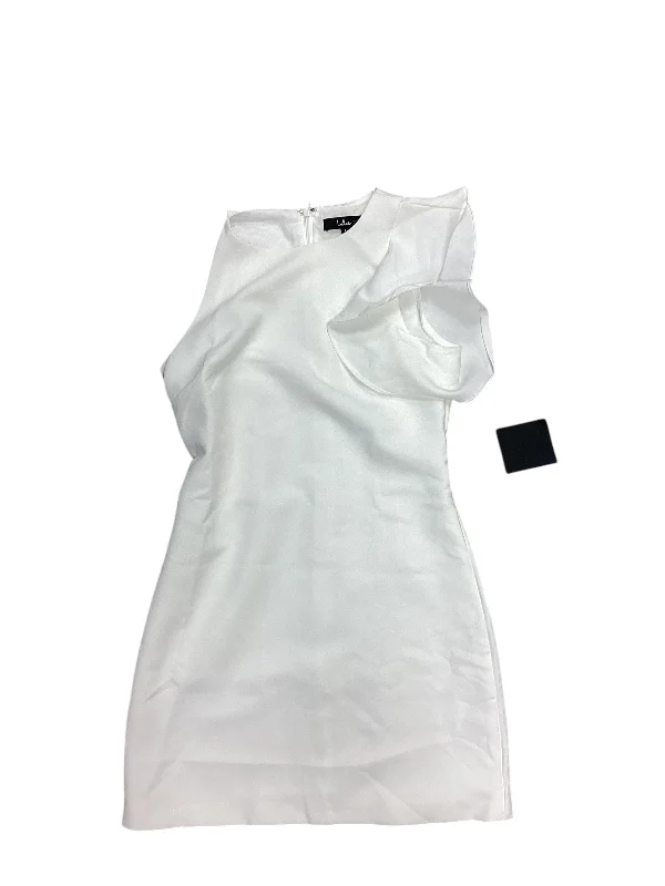 Dress Party Short By Lulus In White, Size: S Pencil Length Work