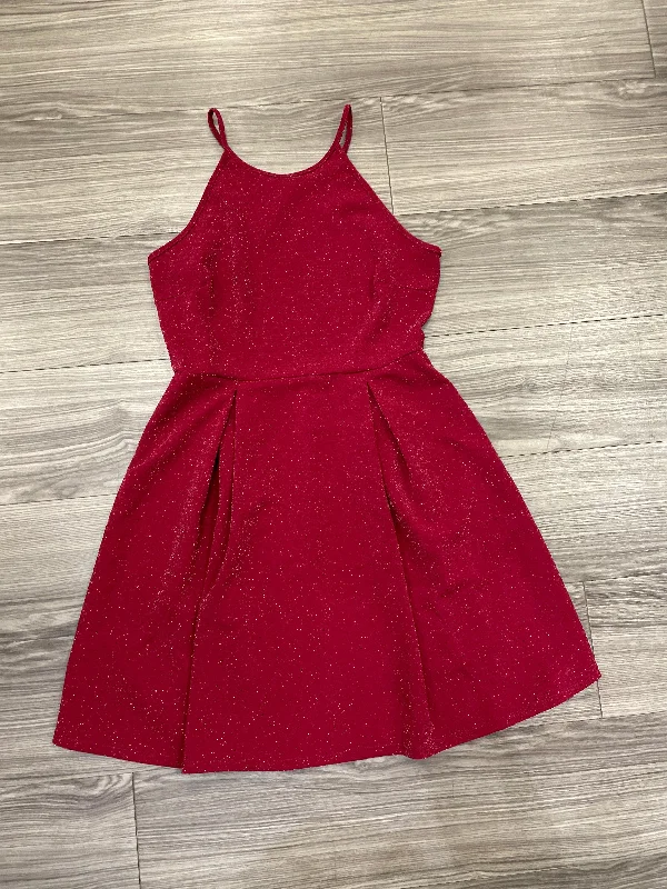 Dress Party Short By Soprano In Red, Size: L Tunics Vintage classic