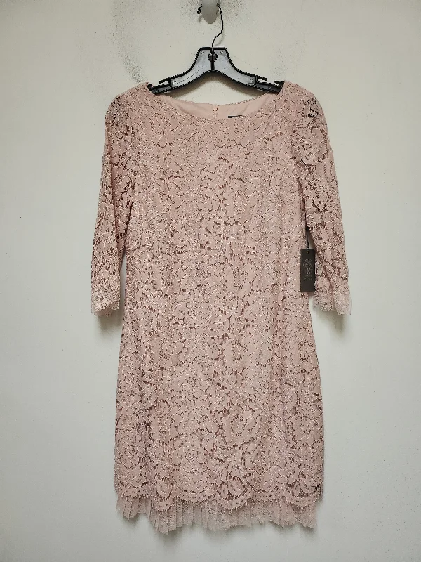 Dress Party Short By Vince Camuto In Pink, Size: S Tunics Formal black