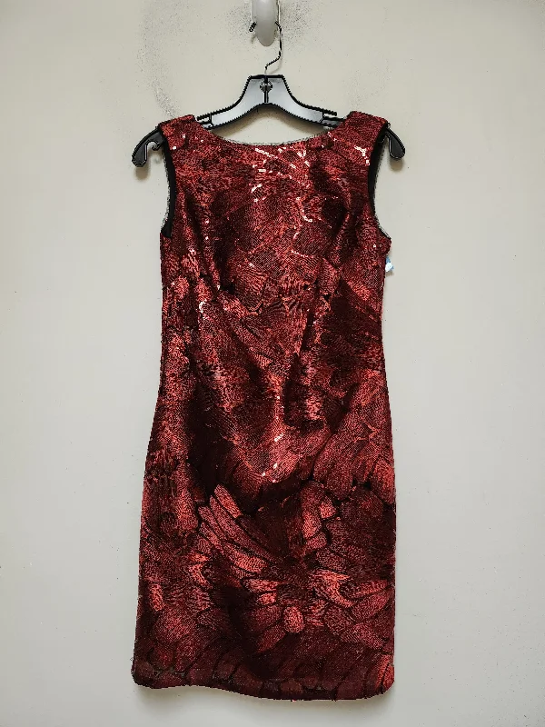 Dress Party Short By White House Black Market In Red, Size: Xs A-Line Day Work